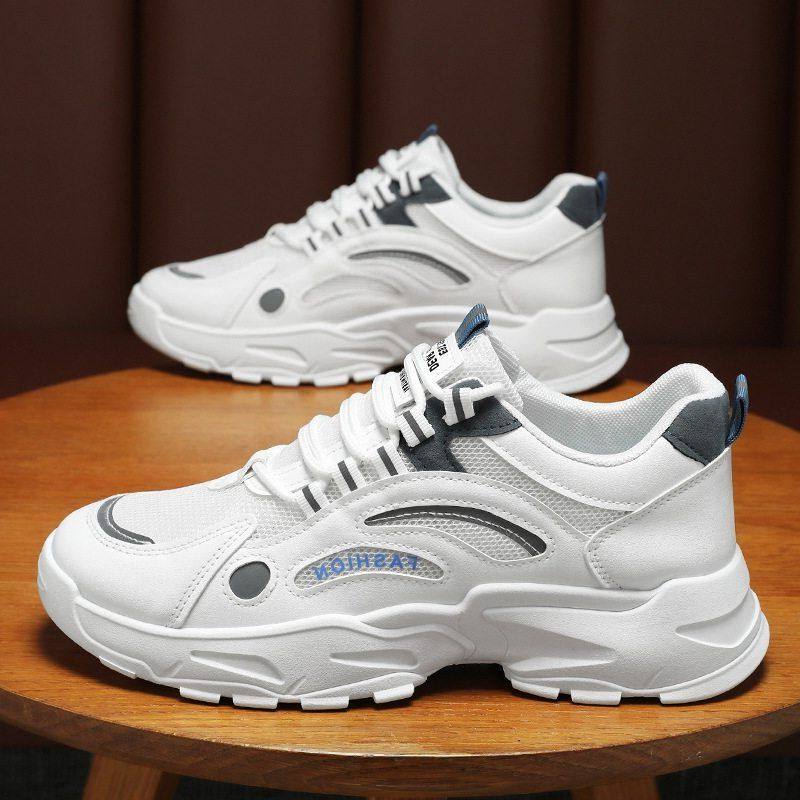 透气运动鞋百搭新款老爹男潮鞋休闲潮流2025厚底男鞋春季网面鞋子,流行男鞋,帆布鞋,淘宝优惠券,粉丝福利购,淘宝优惠卷