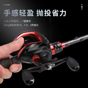 水滴轮全金属远投防炸线桥筏钓轮超轻打黑泛用微物路亚鱼轮渔线轮
