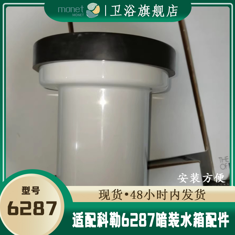 6287暗装水箱配件后排排污管