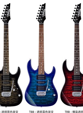 Ibanbez grx70qa新手入门初学摇滚电吉他 双单双 单摇