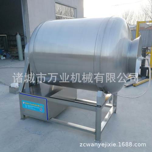 食品机械真空滚揉机鸭肉鹅肉猪肉滚揉腌制机呼吸式真空滚揉机