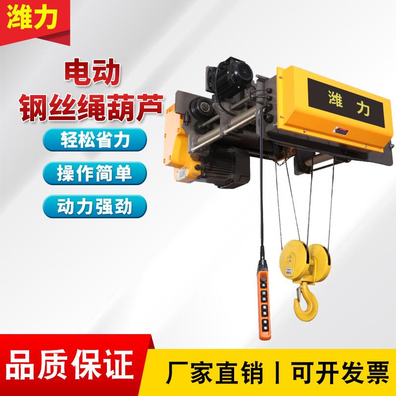 钢丝绳电动葫芦起重机3吨提升机卷扬机大吨位起重RY欧式葫芦
