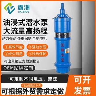 QD多级小老鼠潜水泵家用农用灌溉水泵井用抽水泵高扬程潜水泵花园