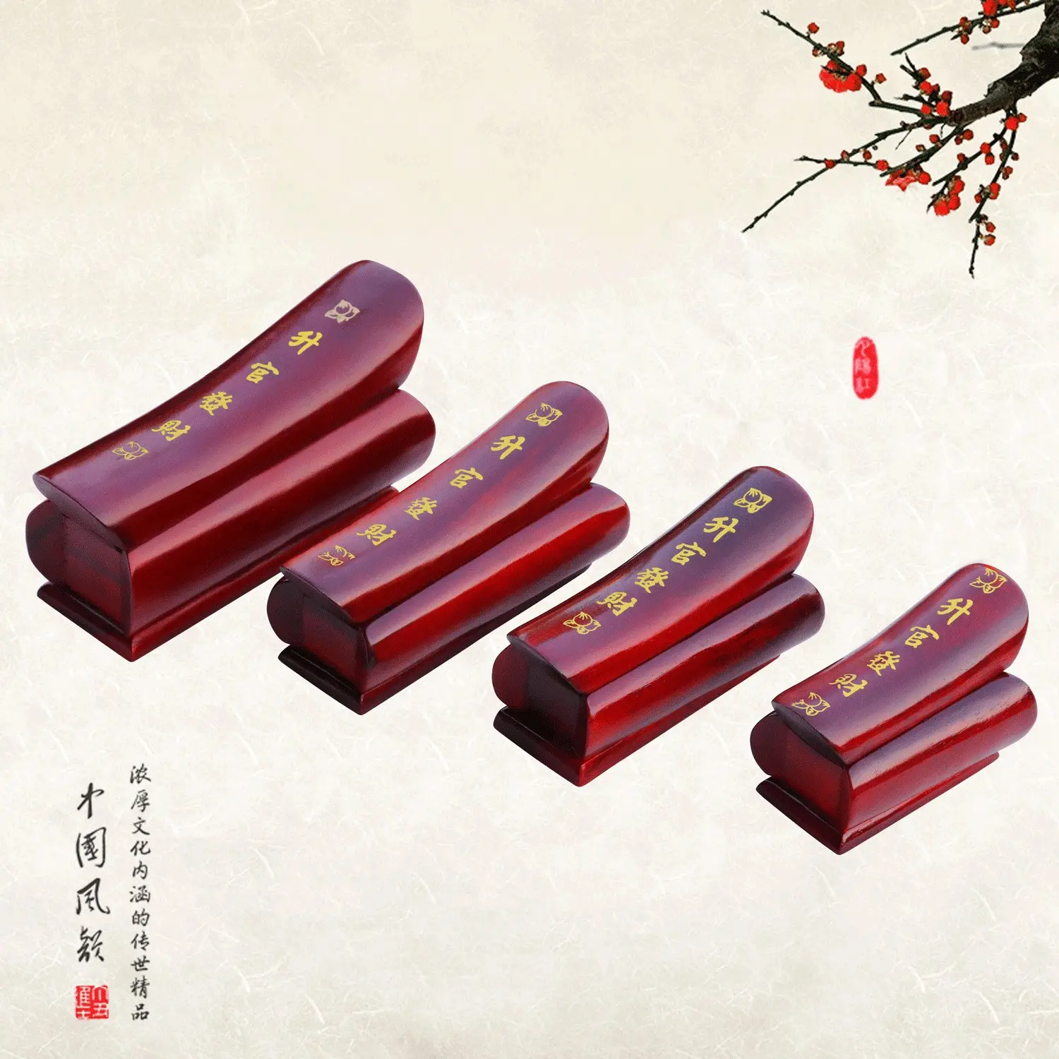 越南红木升官发财工艺品送官印印棺材手把件红木摆件特色小棺材