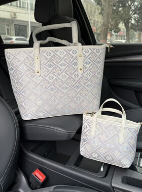 广西非遗壮锦女包新潮国风大托特同款mini小托特时尚大容量托特包