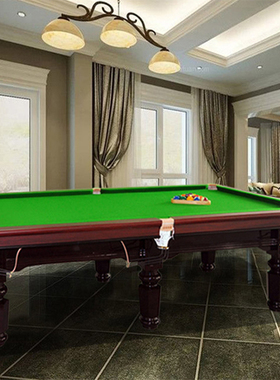 益动未来S002台球桌 标准中式黑八桌球台