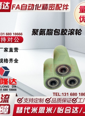 替代米思米怡合达聚氨酯衬层滚轮ROEUS/ROEUA/ROEGS/ROEGA