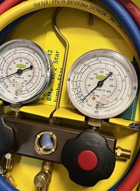 原装 Refco威科 空调加氟表组R22 BM2-6-DS-R22 冷媒加液管制冷