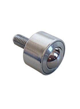 钢制带螺杆万向球QDE01/QDE16/QDE31-6/9/12/16/25/8/19万向滚珠