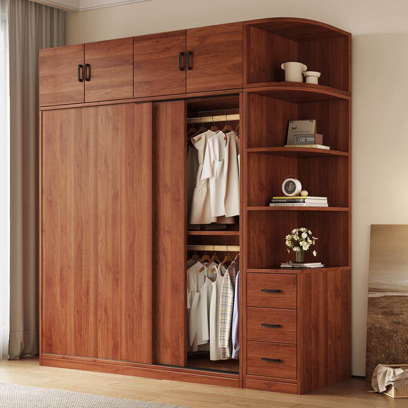 I1衣柜家用卧室简约现代推拉门经济型衣橱小户型儿童收纳出租房柜