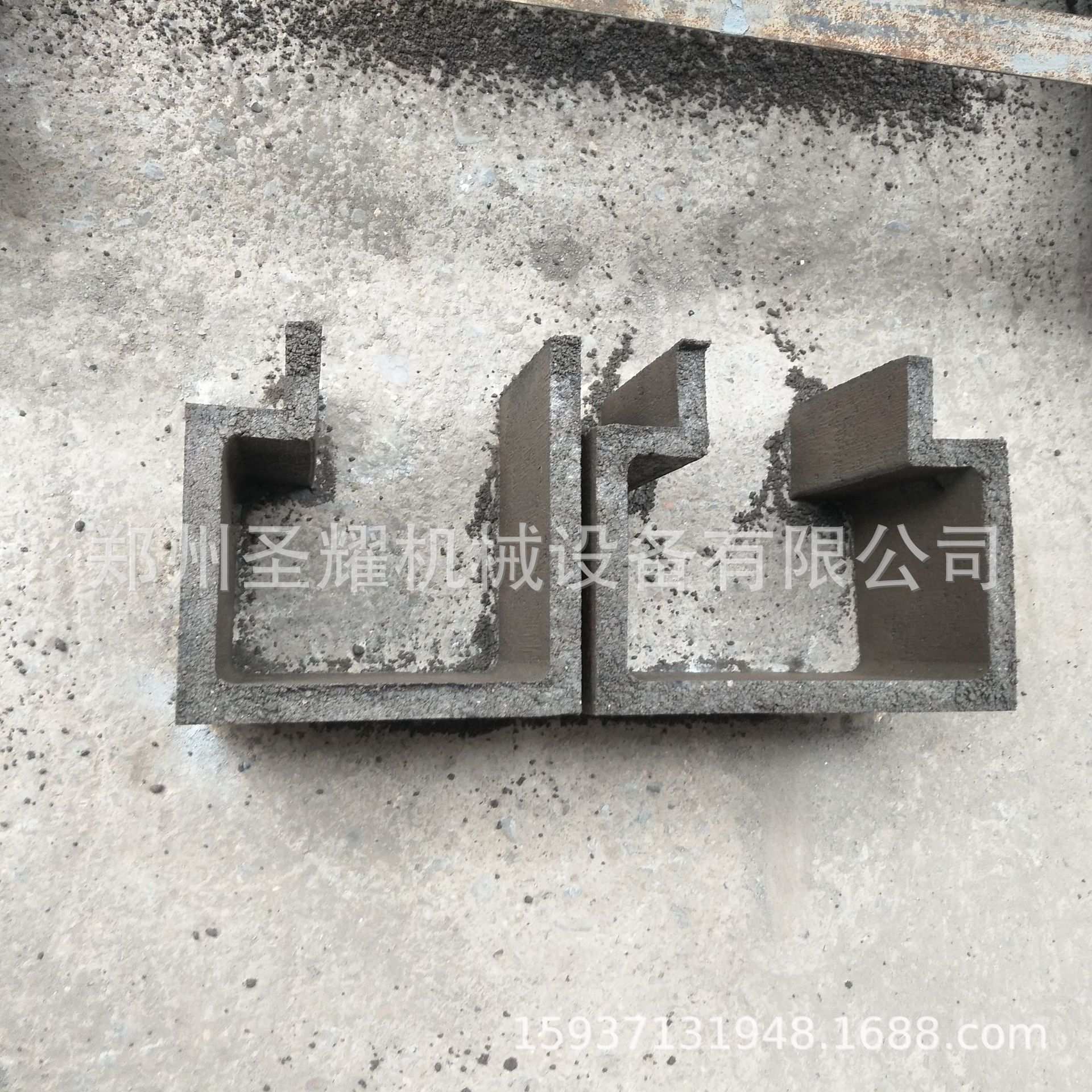 免支模二次结构构造柱制砖机    免支模板抱框柱膜壳成型机