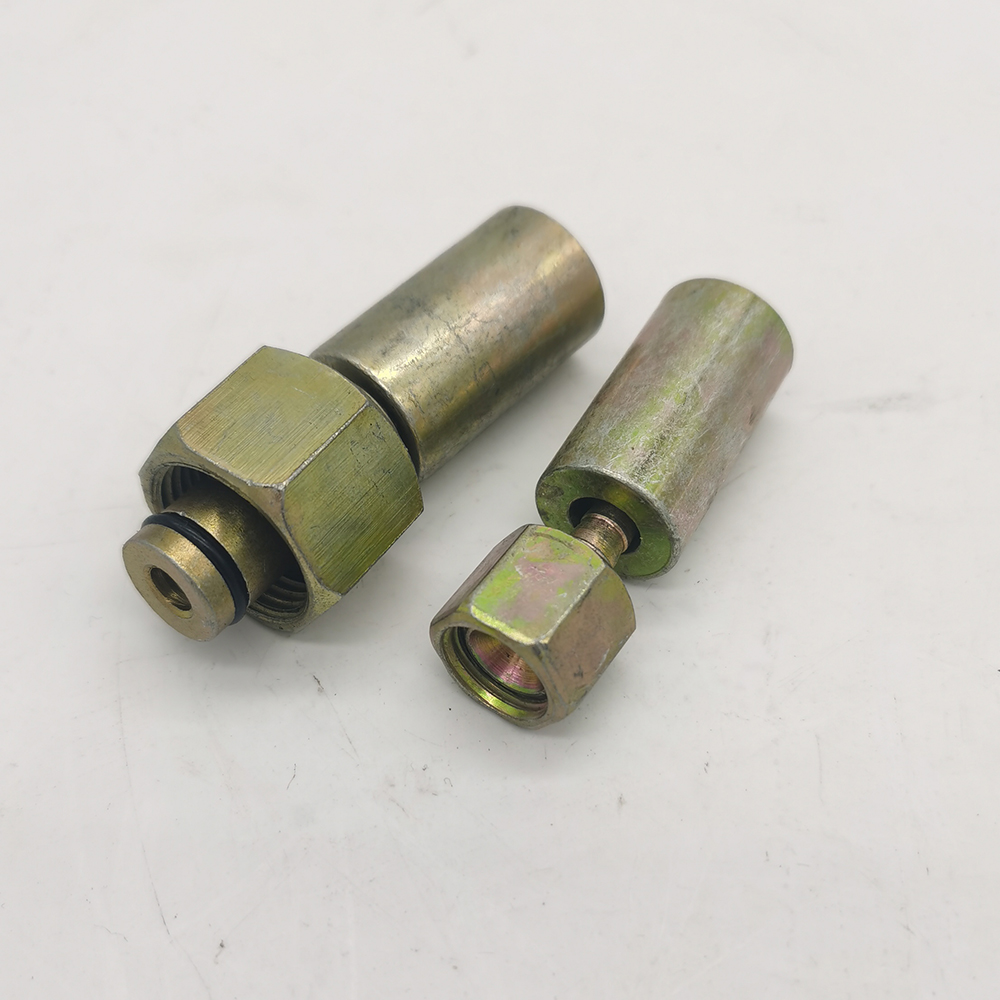 绿霸17MB-16MB高压清洗机380水管接头压制管头配件维修钢丝管接头