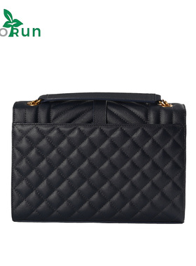 【信封包】Y信封包经典菱格斜纹链条真皮单肩包单肩斜挎包