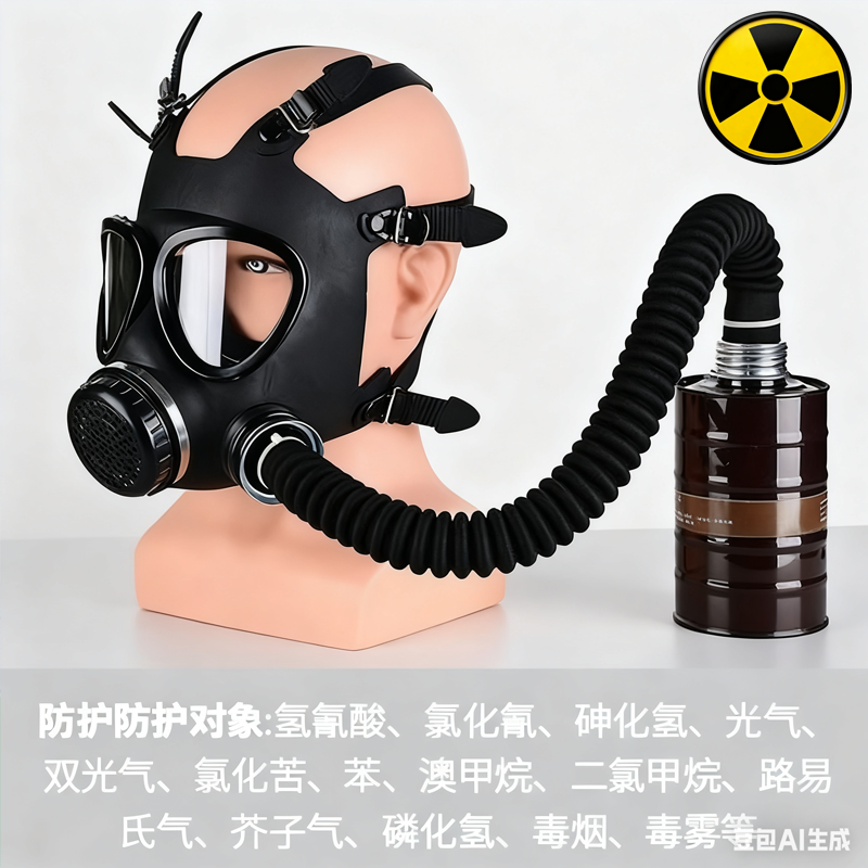 德国防辐射面具FMJ05防毒面具