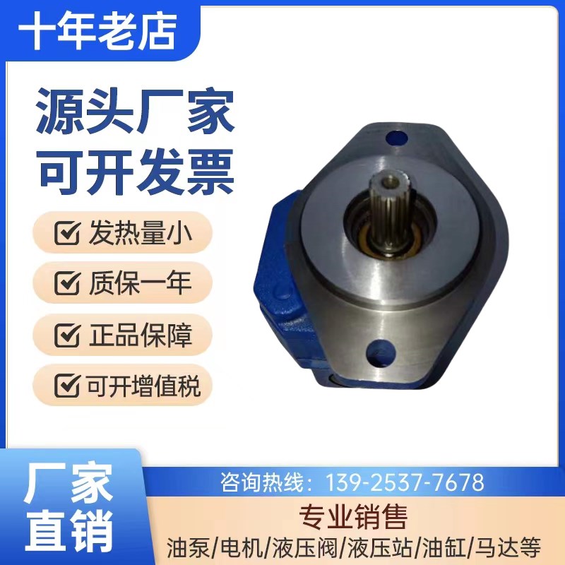 天津泊姆克齿轮泵P124B182XDZA10-A54铁福来油泵P124A085A0ZA1D-5