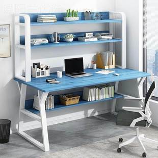 cb书桌电学FRA脑式 桌书台架组用合家简约卧室生简约学生学业写字