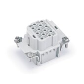 HDD 024 航空插头WAIN唯恩哈丁重载连接器 24芯母插 24针ILME