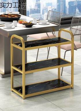 火锅店火锅菜架品家用菜层架厨房多层架子饭店用专蔬菜放GNI置物