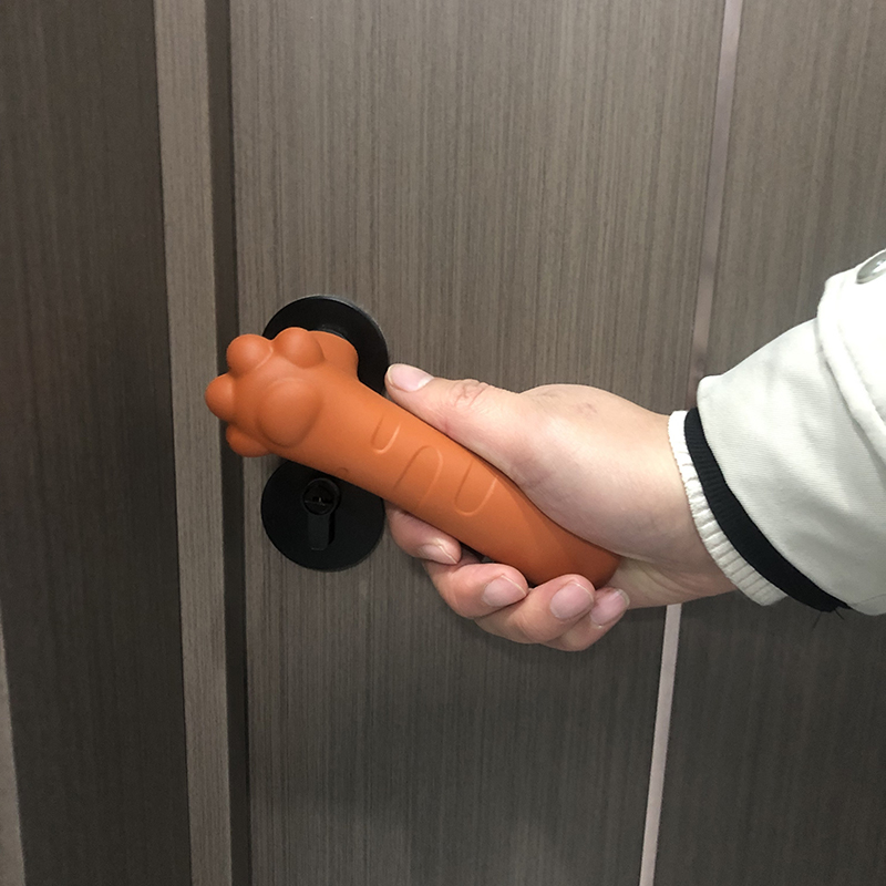 单元门硅胶门把手套防滑冬季防静电入户门卧室窗户防撞垫保护套