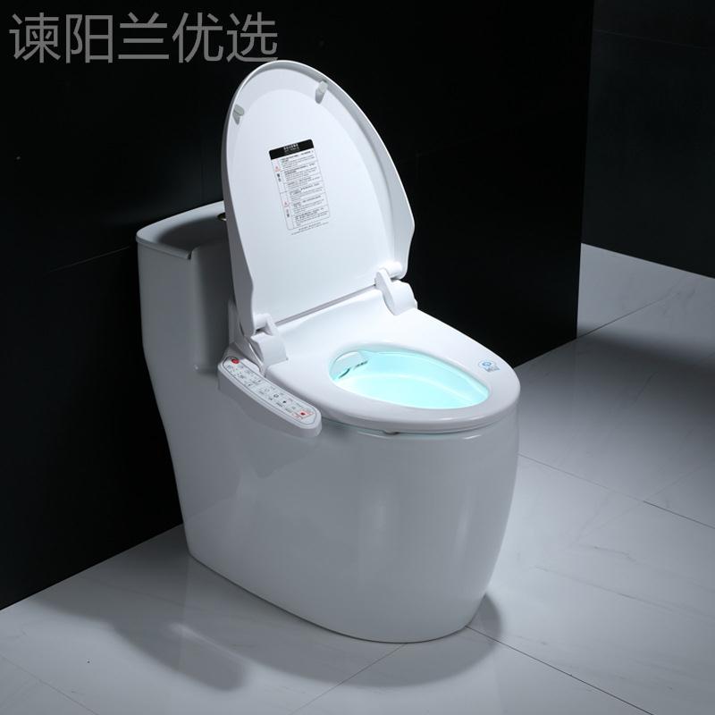 日热本智能马桶盖家用全自动型即冲便洗器电动XFX烘坐干智能盖板