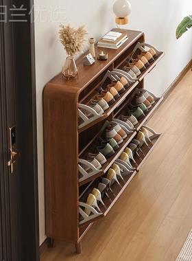 薄鞋柜翻腿斗家用门口入户玄关实收纳省空间小超户木型简易VVD鞋