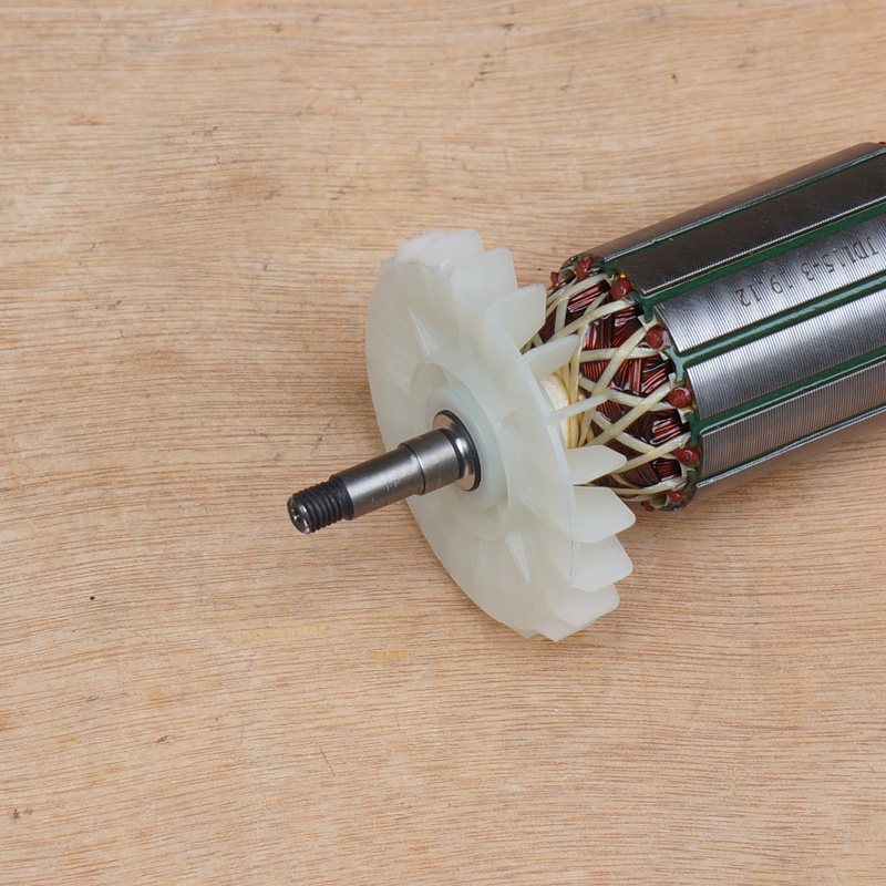 巨大JD115-3云石机转子虎扑劲将切割机转定子110电动工具原厂配件