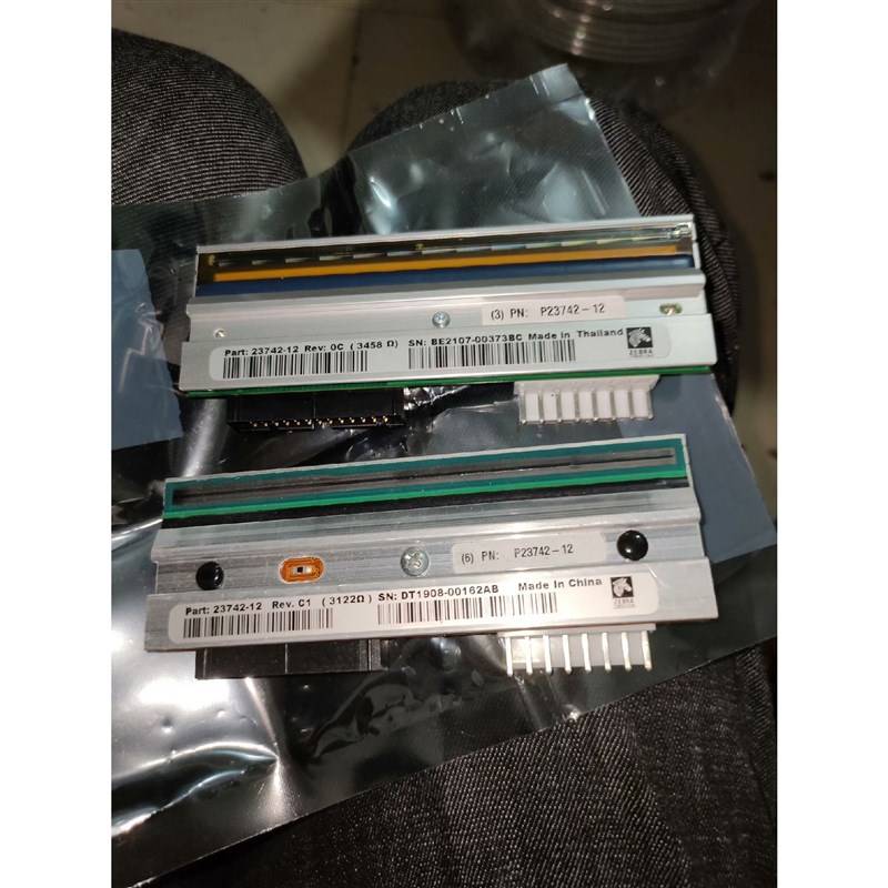 ZEBRA斑马,标签打印头P2电工胶带