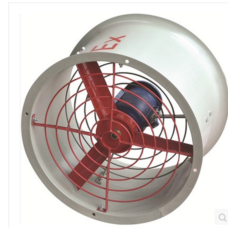 隔爆型防爆轴流风机 CBF-400防爆排风扇 圆形管道风机 岗位式电机