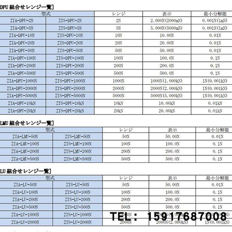 ZTA-LM-500N日本IMADA依梦达推拉力计ZTA-LM-100N ZTA-LM-200N