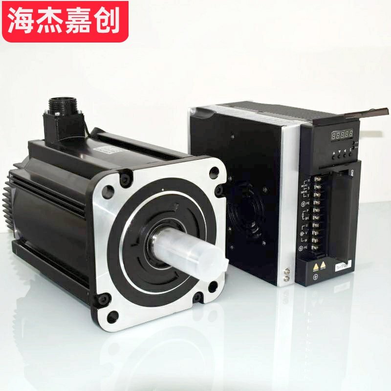 180ST交流伺服电机驱动套装3KW4KW5.5KW7.5KW大功率220/380V供电