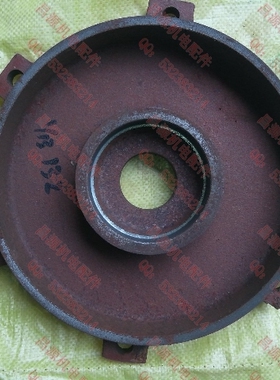 防爆YB132电机法兰平盖轴承直径80mm 208系列 电机端盖