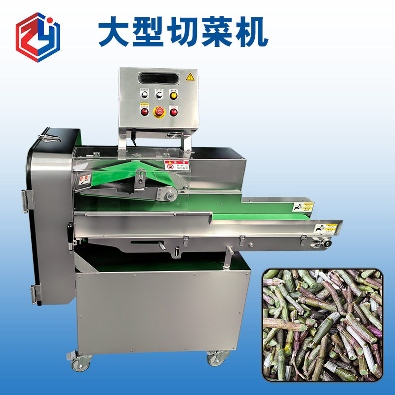 多功能大型切菜机TJ-360A自动新鲜石斛切段设备长度可调