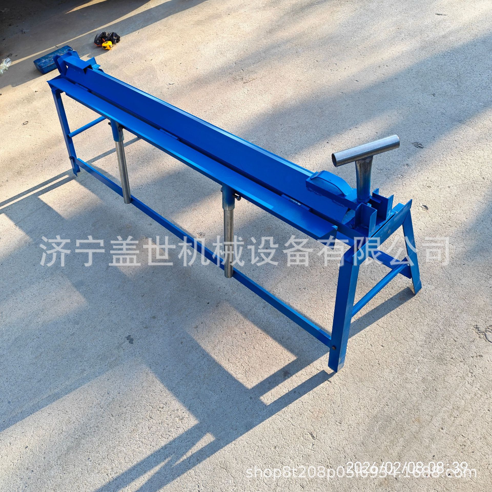 手动铝皮折边机90度直角翻边机方管折口机白铁皮烟筒折弯机