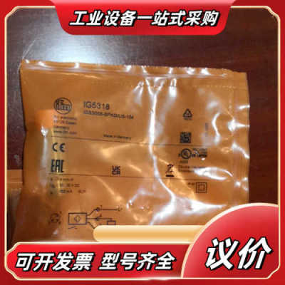 保全新原装德国进口易福门 IG5318传感器1个（非质量问题议价