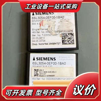 SINAMICS S120 CF存储卡，型号6SL30议价