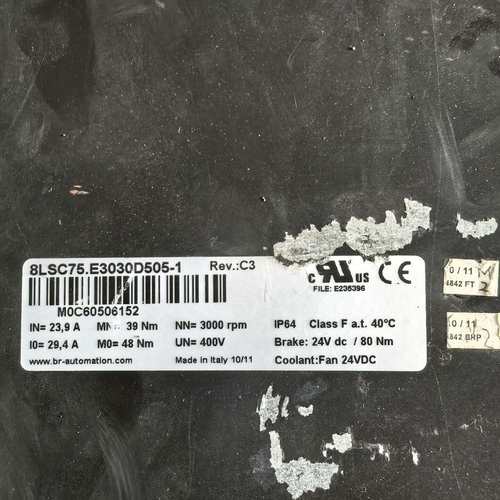 贝加莱伺服电机，8LSC75.E3030D505-1议价