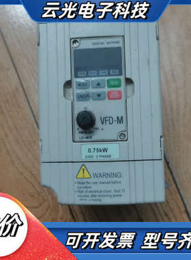 台达变频器VFD007M21A成色如图功能   真品议价