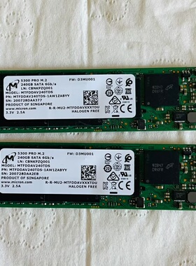 Micron/美光 5300PRO 240G M2 SATA议价