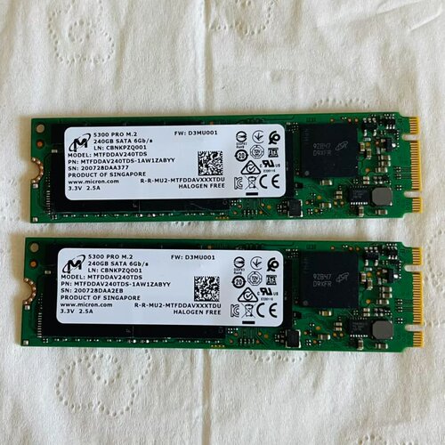 Micron/美光 5300PRO 240G M2 SATA议价