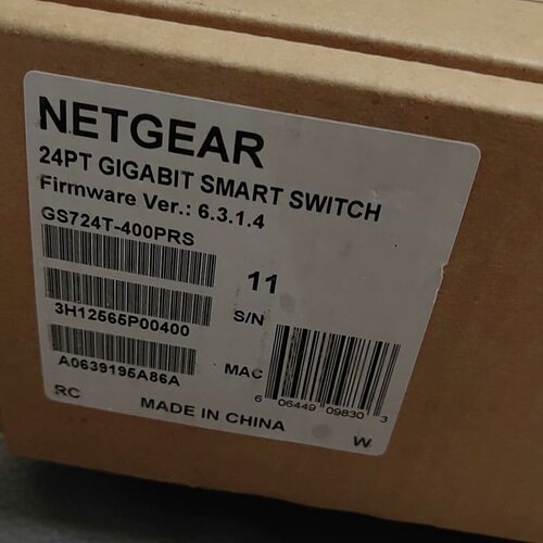 NETGEAR 网件GS724T-400PRS 24口千兆智议价