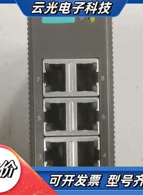 台湾摩莎MOXA EDS-208 8口工业级交换机，议价