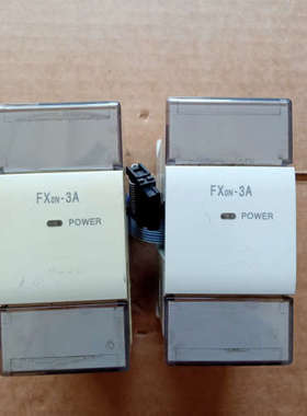 PLC模拟量模块FX0N-3A，，功能完好。成色议价