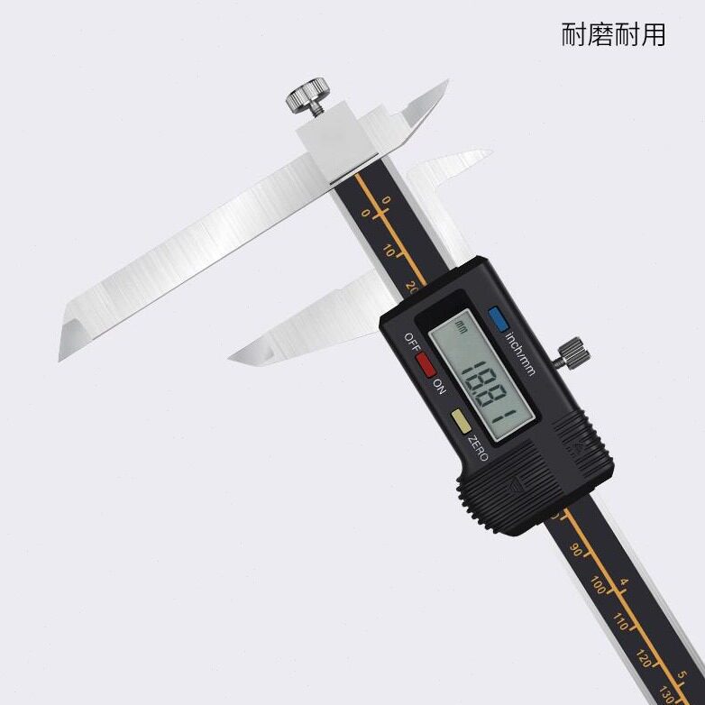 直销伸缩爪数显卡尺0-150mm长短脚数显游标卡尺台阶电子卡尺0.01m