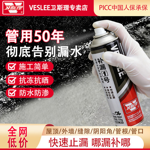 卫斯理屋顶卫生间阳台管道补漏剂