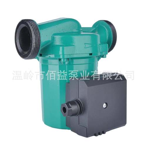 管道增压三速调节32-8静音节能屏蔽式循环泵大流量循环泵