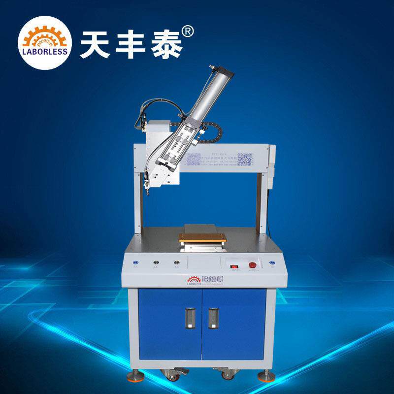 431A全自动高速落地式点胶机配400CC一比一气动推胶头