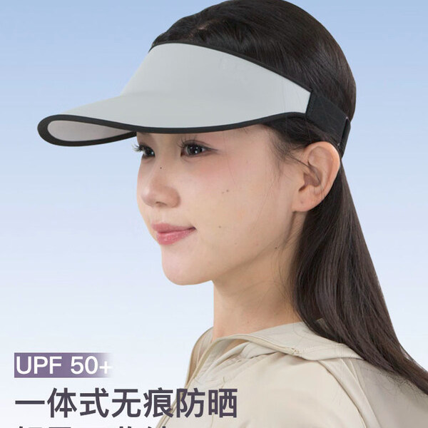 UK空顶帽女跑步户外+吸汗带