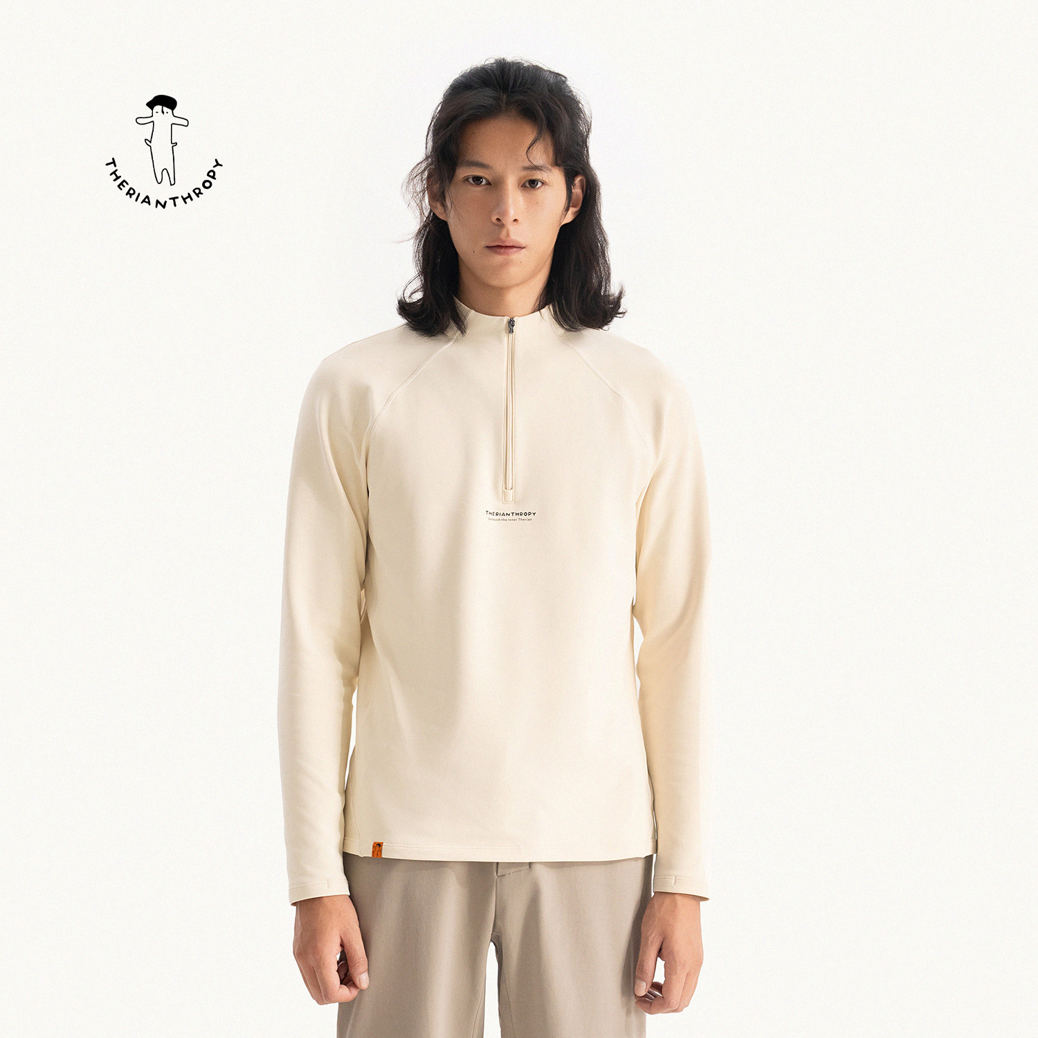 山苇 吸湿速干半开襟立领男款保暖长袖T恤 | 半兽人THERIANTHROPY,户外/登山/野营/旅行用品,户外休闲衣,淘宝优惠券,粉丝福利购,淘宝优惠卷