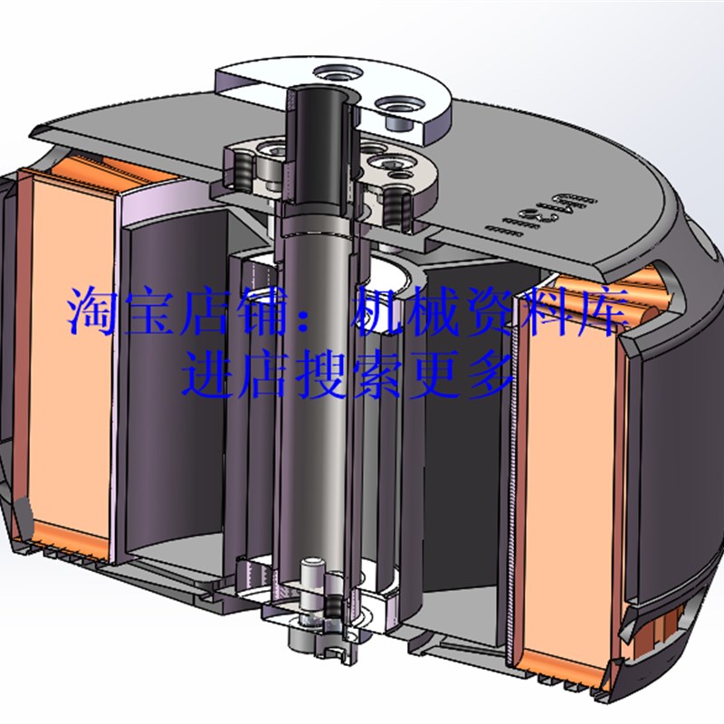 U13无刷电机-TMOTOR图纸3DSolidWorks设计模型参考资料【563】