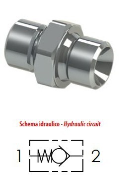 意大利原装进口oleoweb管式阀管式单向阀VUN100SF3